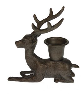 Candlestick Deer metal