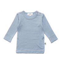 Wollen baby- kindertrui - Merinowol - Blue Fog