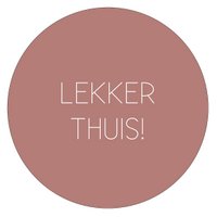 Muurcirkel lekker thuis rose