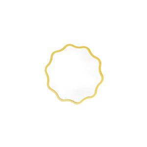 Make -up Mirror - Round - Gelb - 25x1x25 cm