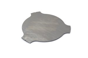 Yakiniku - BBQ -Zubehör Kamado 13 Zoll kompakte Teppanyaki -Platte - Grau