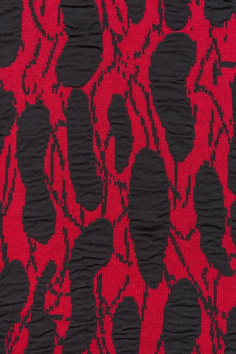 Sjaal Tiles rood / zwart