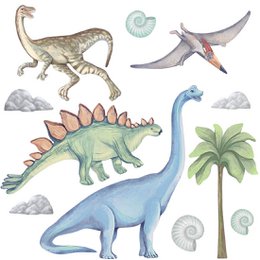 Wandaufkleber | Dinosaurier II