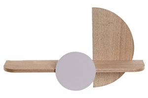 PINE SHELF 50X13,5X30 NATURAL MB206274