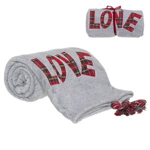 KERST - DEKEN 130X160 LOVE HH303213 NO11