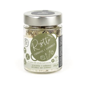 Risotto - Artichokes and asparagus
