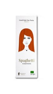Good hair day organic bio spaghetti with chilli pepper