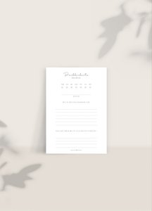 Dankbaarheid Journal Block- 50 Sheet Daily & Dankeful Journal Din A5 Notepad (PU = 5 PCS.)