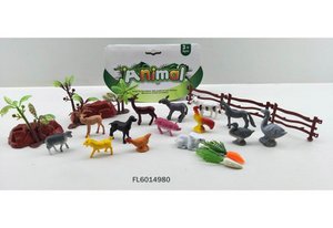 Farm animals with accessories 24 pieces