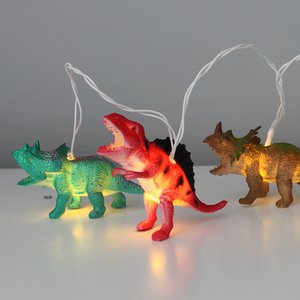 Lichterketten mit leuchtenden Dinosauriern*