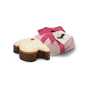 Wit geglazuurde duif