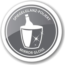 EDZARD champagnekøler flaskekøler vinkøler Cadiz, rustfrit stål højpoleret, dobbeltvægget, ø 32 cm