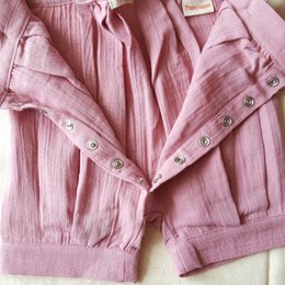Unisex Romper / 100% økologisk dobbelt gaze bomuld
