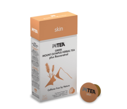 Functional tea with natural ingredients for skin health. Contains 10 capsules.