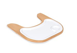 Tablett für Schrittstuhl „Thilo“, Clear Lacked