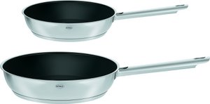 Rösle Keuken - Eleganz -Frontpfanne Set Proplex Ø 20 cm und 28 cm 2 -Stück - Silber