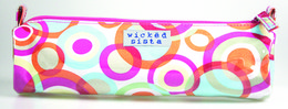 A colorful, circular pattern pencil holder with the text "Winner" printed on it.

The pencil holder features a vibrant, abstract circular pattern in shades of pink, orange, and blue. The pattern creates a playful, whimsical design. The text "Winner" is printed on the front of the pencil holder in a bold, stylized font.