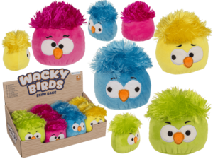 Whacky Birds Sitzsäcke, 11 cm,