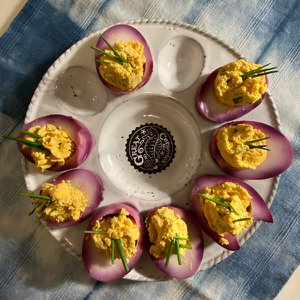 Deviled Egg Tray | Plate | Ceramic | Handmade | Table
