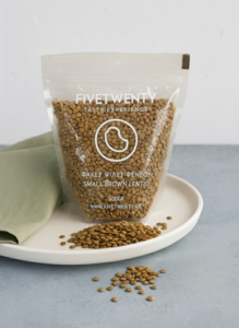 Organic Small Brown Lentils 500g