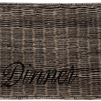 Tischset rechteckige Untersetzer 'Dinner'