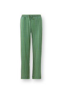 Belin Long Trousers Kente Stripe Green