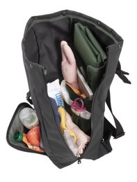 vegane Tasche | Leinwand - Sonnenuntergang Cognac