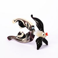 Großer Fisch Glastier