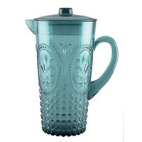 Acrylic turquoise pitcher