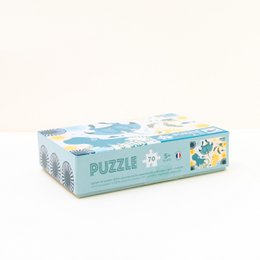 70-teiliges Puzzle, ab 5 Jahren, Ozeane | Hergestellt in Frankreich