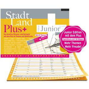 Stadt Land Plus Junior - game block / VE 6