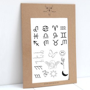 Temporäre Tattoos von Love Ibiza Nr. 3