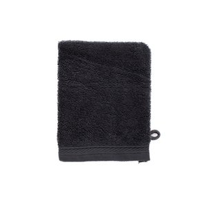 Organic 100% cotton Washcloth 16x21 cm, Anthracite