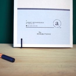 Bullet-journal ricaricabile "L'Organisé" - Fogli a punti
