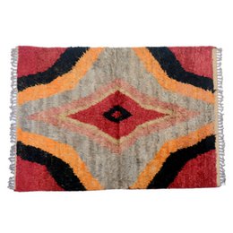 Tapis Moelleux Berbère Cornell Rouge