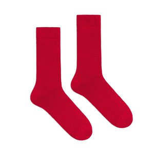 Klue organic solid socks | Red