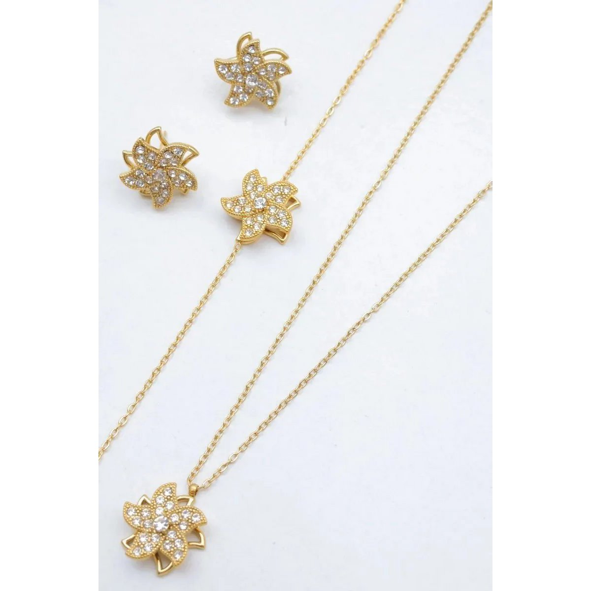 Parure de bijoux en acier inoxydable