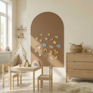 Magnettafel für Kinder - Arche - Karamell