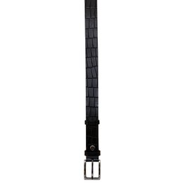 3 cm breiter Ledergürtel mit Krokoprägung in 6 Farben - Damengürtel oder Herrengürtel