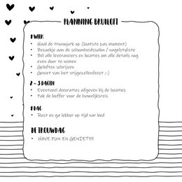 Fill-in Book SilliBeads - My Wedding Planner Fill-in Book - Hardcover Wire-o (SORT/HVID RANGE)
