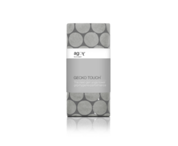 Gecko Touch Yoga håndklæde - Moon Grey