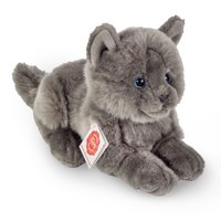 Carthusian cat lying 20 cm - soft toy - soft toy