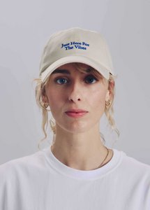 JUST HERE FOR THE VIBES CAP