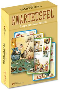 Grandpa Jan Quartet game (Dutch text) - Travel edition