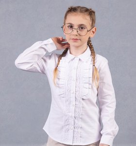 Kinderhemd voor meisje 6-9y., 10-13y.