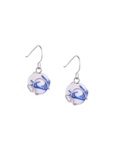 Earrings mill and tulip - Ceramics