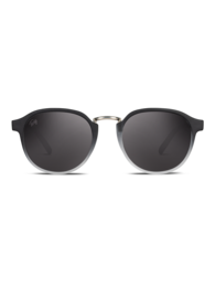  Stylish black sunglasses with a modern, rounded frame design. Suitable for everyday wear.