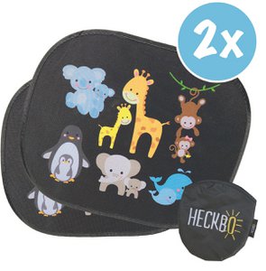 Auto zonnebrood babydieren met moeder