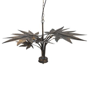 Hanging lamp 86x86x49 cm Copper -colored metal Hanging lamp Dining table