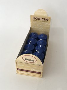 Scented votive candle musk, 10 pcs / box